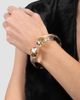 Alexis Bittar Women's Bonbon Gold-Plated, Lucite & Crystal Hinged Cuff - 2