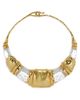Alexis Bittar Women's Brutalist 14K-Gold-Plated & Lucite Collar Necklace - 1