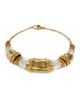 Alexis Bittar Women's Brutalist 14K-Gold-Plated & Lucite Collar Necklace - 3