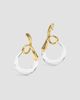 Alexis Bittar Women's Liquid Lucite 14K-Gold-Plated Twisted Drop Earrings - 3