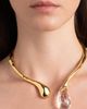 Alexis Bittar Women's Liquid Lucite Sprout 14K-Gold-Plated Hinged Collar Necklace - 2