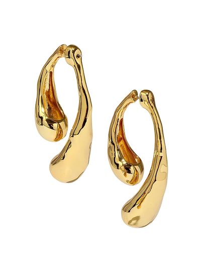 Alexis Bittar Women's Molten 14K-Gold-Plated Drop Earrings