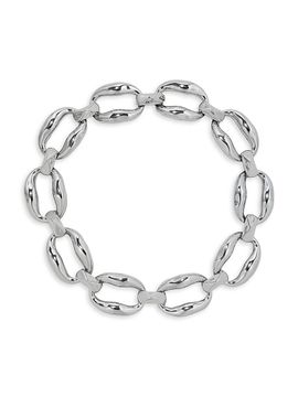 Alexis Bittar Women's Molten Oval-Link Chain Necklace