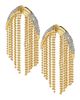 Alexis Bittar Women's Solanales 14K-Gold-Plated, Rhodium-Plated & Crystal Fringe Earrings - 1