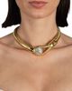 Alexis Bittar Women's Solanales 14K-Gold-Plated, Rhodium-Plated & Crystal Pebble Collar Necklace - 2