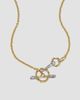 Alexis Bittar Women's Solanales 14K-Gold-Plated, Rhodium-Plated & Crystal Toggle Bar Necklace - 3
