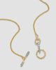 Alexis Bittar Women's Solanales 14K-Gold-Plated, Rhodium-Plated & Crystal Toggle Bar Necklace - 5