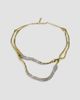 Alexis Bittar Women's Solanales 14K-Gold-Plated, Rhodium-Plated & Crystal Twisted Collar Necklace - 3