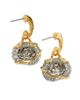 Alexis Bittar Women's Solanales Rhodium-Plated, 14K-Gold-Plated & Crystal Pebble Drop Earrings - 2