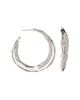 Alexis Bittar Women's Solanales Twist 14K-Gold-Plated, Rhodium-Plated & Glass Crystal Hoop Earrings - 4