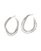Alexis Bittar Women's Solanales Twist 14K-Gold-Plated, Rhodium-Plated & Glass Crystal Hoop Earrings - 5