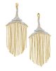 Alexis Bittar Women's Solanales Two-Tone & Glass Crystal Fringe Earrings - 1