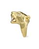 Alexis Bittar Women's Two-Tone & Glass Crystal Panther Head Ring - 5