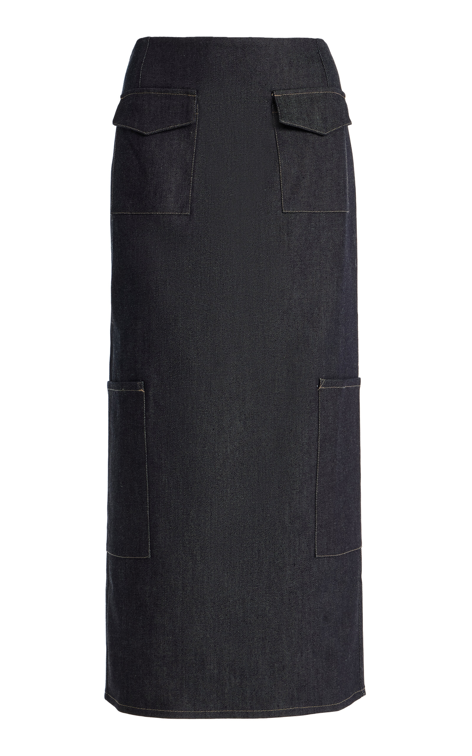 Alfie Alfie Exclusive Valletta Denim Maxi Skirt