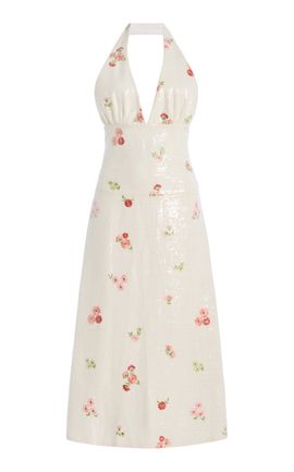 Alfie Alfie Lilly Sequinned Midi Dress