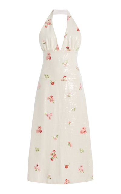 Alfie Alfie Lilly Sequinned Midi Dress