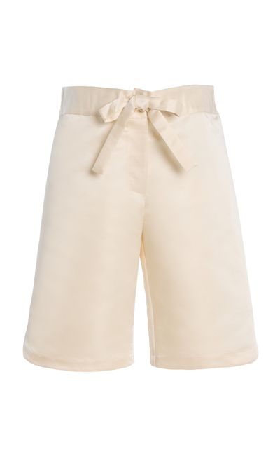 Alfie Alfie Linda Technical Satin Shorts