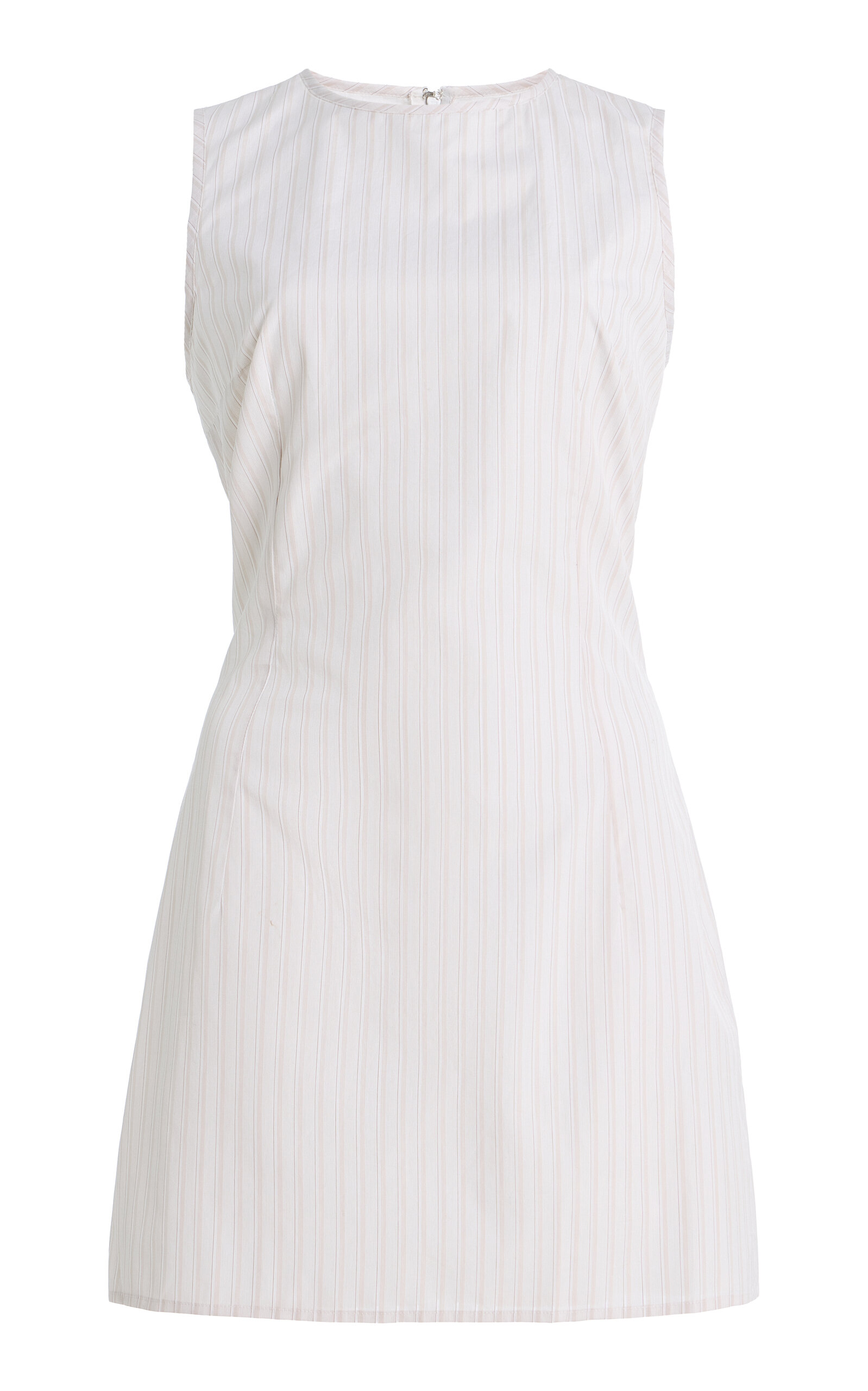 Alfie Alfie Nori Striped Cotton Poplin Mini Dress