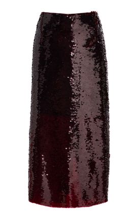 Alfie Alfie Valletta Sequinned Midi Skirt