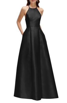 Alfred Sung Alfred Sung A-Line Satin Gown