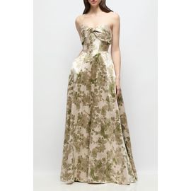 Alfred Sung Alfred Sung Antoinette Floral Jacquard Gown