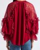 ALICE + OLIVIA ALICE + OLIVIA Aleena Lace & Ruffle Top - 2