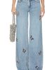 Alice + Olivia Alice + Olivia Amazing Embellished Cutout Jean - 1