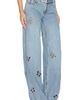 Alice + Olivia Alice + Olivia Amazing Embellished Cutout Jean - 2