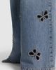 ALICE + OLIVIA Alice + Olivia Amazing Embellished Wide Leg Jeans - 4
