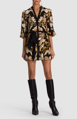 ALICE + OLIVIA ALICE + OLIVIA Antonette Tiered Minidress