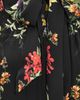 ALICE + OLIVIA ALICE + OLIVIA Brentley Tie Blouse DESERT SPRIGS BLACK - 6