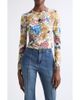 ALICE + OLIVIA ALICE + OLIVIA Carson Printed Cardigan - 1