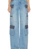 Alice + Olivia Alice + Olivia Cay Baggy Denim Cargo - 1