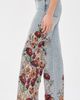 ALICE + OLIVIA ALICE + OLIVIA Chic Floral Jeans Rockstar Blue/Floral Radiance - 4