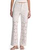 ALICE + OLIVIA ALICE + OLIVIA Chic High Waist Embroidered Eyelet Jeans - 1