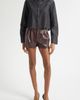 ALICE + OLIVIA ALICE + OLIVIA Conry High Waist Faux Leather Shorts - 2