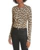 ALICE + OLIVIA ALICE + OLIVIA Delaina Leopard Print Crop Top - 1