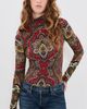 ALICE + OLIVIA ALICE + OLIVIA Delaina Top bon voyage hibiscus multi - 2