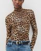 ALICE + OLIVIA ALICE + OLIVIA Delaina Turtleneck Top Spotted Leopard - 2
