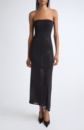 ALICE + OLIVIA ALICE + OLIVIA Delora Embellished Strapless Dress