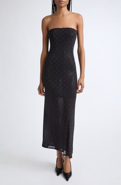 ALICE + OLIVIA ALICE + OLIVIA Delora Embellished Strapless Dress
