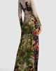 ALICE + OLIVIA ALICE + OLIVIA Delora Floral Long Sleeve Maxi Dress - 2