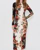 ALICE + OLIVIA ALICE + OLIVIA Delora Midi Dress Floral Radiance - 2