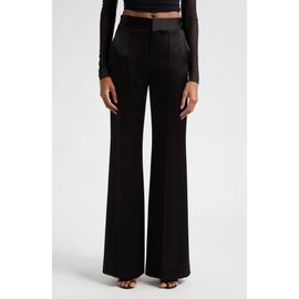Alice + Olivia Alice + Olivia Dylan High Waist Wide Leg Pants
