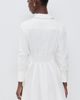 ALICE + OLIVIA ALICE + OLIVIA Edie Corset Button Down Mini Dress Off White - 3