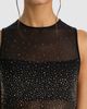 ALICE + OLIVIA ALICE + OLIVIA Embellished Bandeau Mesh Bodysuit - 3