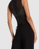 ALICE + OLIVIA ALICE + OLIVIA Embellished Bandeau Mesh Bodysuit - 4