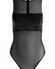 ALICE + OLIVIA ALICE + OLIVIA Embellished Bandeau Mesh Bodysuit - 5
