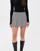 ALICE + OLIVIA ALICE + OLIVIA Emilie Pleated Mini Skirt Black/Multi - 5