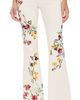 ALICE + OLIVIA ALICE + OLIVIA Emryn Embroidered Jeans Vanilla Multi - 1